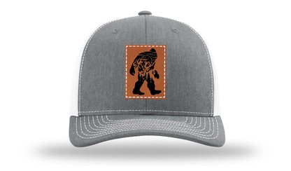 Sasquatch Leather Patch Richardson 112 Hat