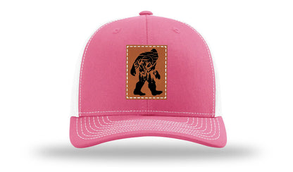 Sasquatch Leather Patch Richardson 112 Hat