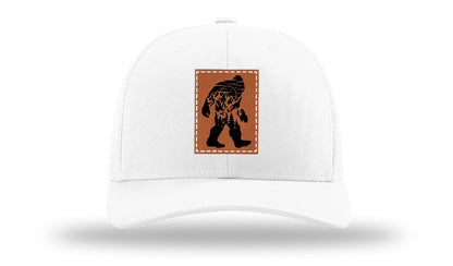 Sasquatch Leather Patch Richardson 112 Hat