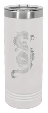 Load image into Gallery viewer, Dragon Laser Engraved Skinny Tumbler (Etched)
