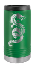 Load image into Gallery viewer, Dragon Laser Engraved Slim Can Insulated Koosie
