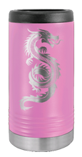 Load image into Gallery viewer, Dragon Laser Engraved Slim Can Insulated Koosie
