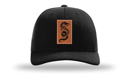 Dragon Leather Patch Richardson 112 Hat