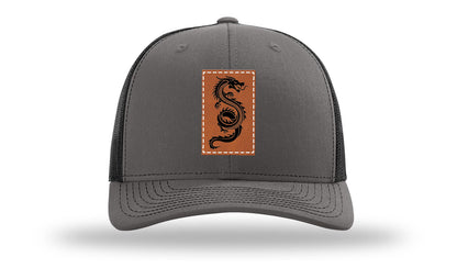 Dragon Leather Patch Richardson 112 Hat