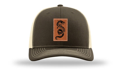Dragon Leather Patch Richardson 112 Hat