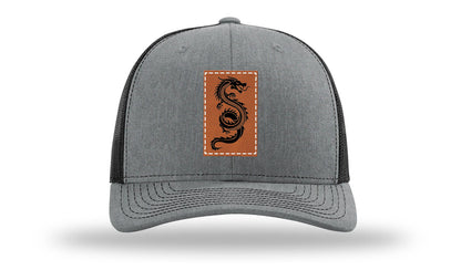 Dragon Leather Patch Richardson 112 Hat