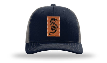 Dragon Leather Patch Richardson 112 Hat
