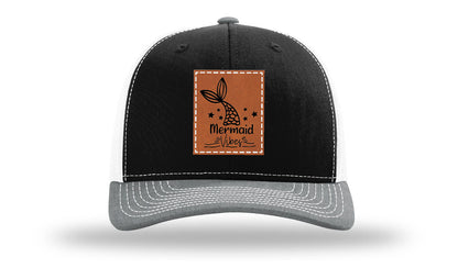 Be A Mermaid Leather Patch Richardson 112 Hat
