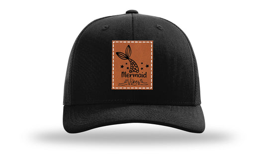 Be A Mermaid Leather Patch Richardson 112 Hat