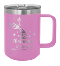 Load image into Gallery viewer, Mermaid Laser Engraved Mug (Etched)
