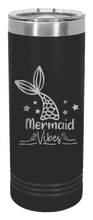 Load image into Gallery viewer, Mermaid Laser Engraved Skinny Tumbler (Etched)
