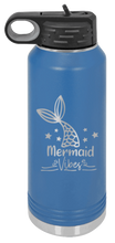 Load image into Gallery viewer, Mermaid Laser Engraved Water Bottle
