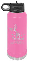 Load image into Gallery viewer, Mermaid Laser Engraved Water Bottle
