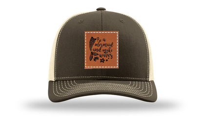 Mermaid Vibes Leather Patch Richardson 112 Hat