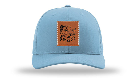 Mermaid Vibes Leather Patch Richardson 112 Hat