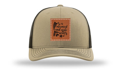 Mermaid Vibes Leather Patch Richardson 112 Hat