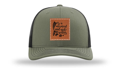 Mermaid Vibes Leather Patch Richardson 112 Hat