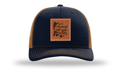 Mermaid Vibes Leather Patch Richardson 112 Hat
