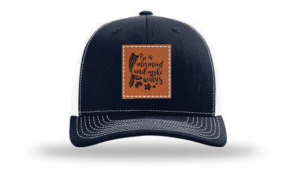 Mermaid Vibes Leather Patch Richardson 112 Hat