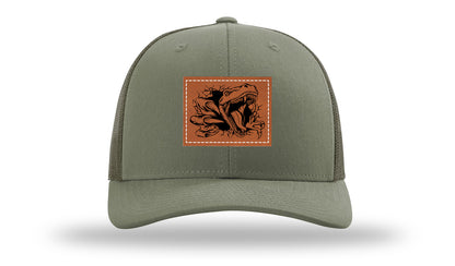 Dino T-Rex  Leather Patch Richardson 112 Hat-Loden
