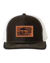 Load image into Gallery viewer, Bass Flag Leather Patch Richarson 112 Hat
