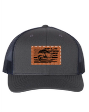 Load image into Gallery viewer, Bass Flag Leather Patch Richarson 112 Hat
