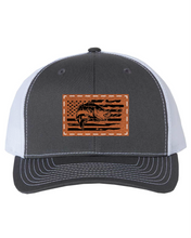 Load image into Gallery viewer, Bass Flag Leather Patch Richarson 112 Hat
