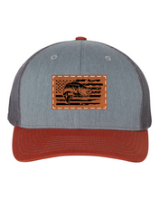 Load image into Gallery viewer, Bass Flag Leather Patch Richarson 112 Hat
