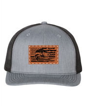 Load image into Gallery viewer, Bass Flag Leather Patch Richarson 112 Hat
