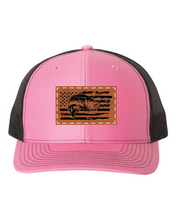 Load image into Gallery viewer, Bass Flag Leather Patch Richarson 112 Hat
