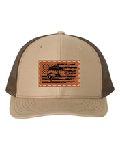 Load image into Gallery viewer, Bass Flag Leather Patch Richarson 112 Hat
