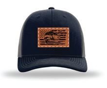 Load image into Gallery viewer, Bass Flag Leather Patch Richarson 112 Hat
