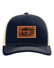 Load image into Gallery viewer, Bass Flag Leather Patch Richarson 112 Hat
