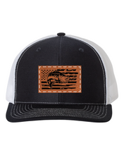 Load image into Gallery viewer, Bass Flag Leather Patch Richarson 112 Hat
