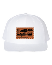 Load image into Gallery viewer, Bass Flag Leather Patch Richarson 112 Hat
