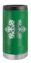 Load image into Gallery viewer, Snowflake Laser Engraved Slim Can Insulated Koosie
