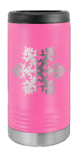 Load image into Gallery viewer, Snowflake Laser Engraved Slim Can Insulated Koosie
