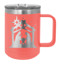 Load image into Gallery viewer, Nativity Laser Engraved (Etched) Mug
