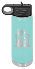 Load image into Gallery viewer, Nativity Laser Engraved Water Bottle (Etched)
