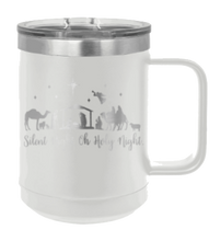 Load image into Gallery viewer, Nativity Scene Laser Engraved (Etched) Mug
