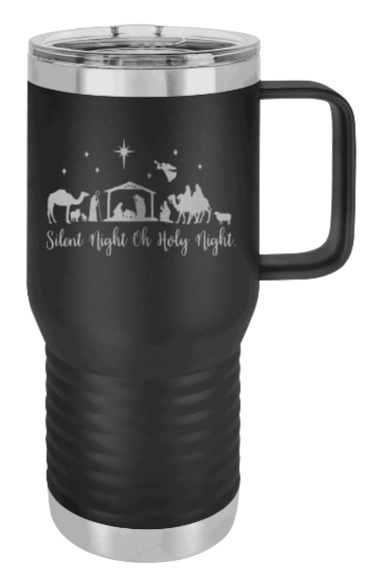 Nativity Scene Laser Engraved (Etched) Mug