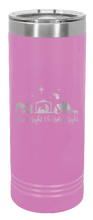 Load image into Gallery viewer, Nativity Scene Laser Engraved Skinny Tumbler (Etched)

