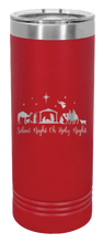 Load image into Gallery viewer, Nativity Scene Laser Engraved Skinny Tumbler (Etched)
