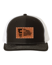 Load image into Gallery viewer, Cross Flag Leather Patch Richarson 112 Hat
