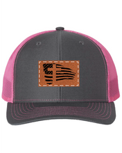 Load image into Gallery viewer, Cross Flag Leather Patch Richarson 112 Hat
