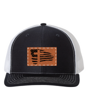 Load image into Gallery viewer, Cross Flag Leather Patch Richarson 112 Hat
