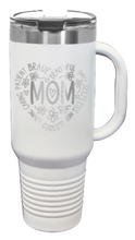 Load image into Gallery viewer, Mom 40oz Handle Mug Laser Engraved
