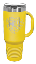 Load image into Gallery viewer, Mom 40oz Handle Mug Laser Engraved
