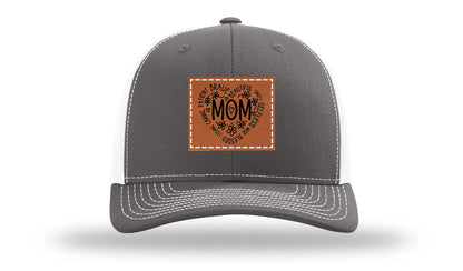 Mom Leather Patch Richardson 112 Hat