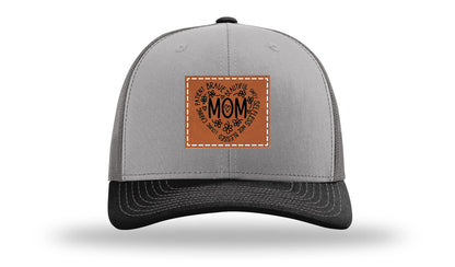 Mom Leather Patch Richardson 112 Hat